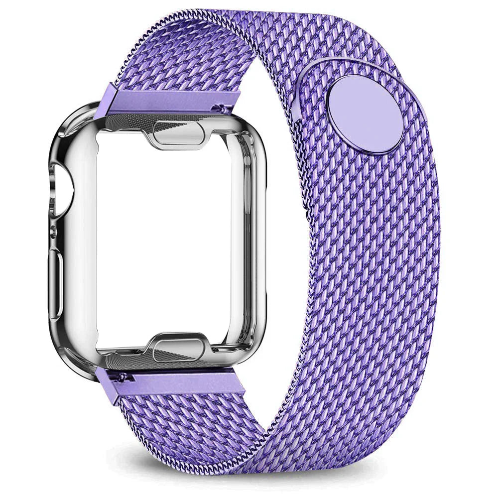 Apple Watch Stainless Steel Strap - Premium Milanese Band