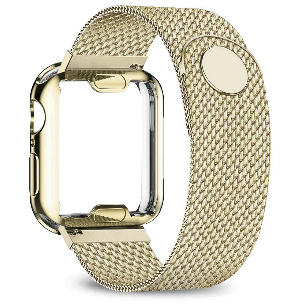 Apple Watch Stainless Steel Strap - Premium Milanese Band