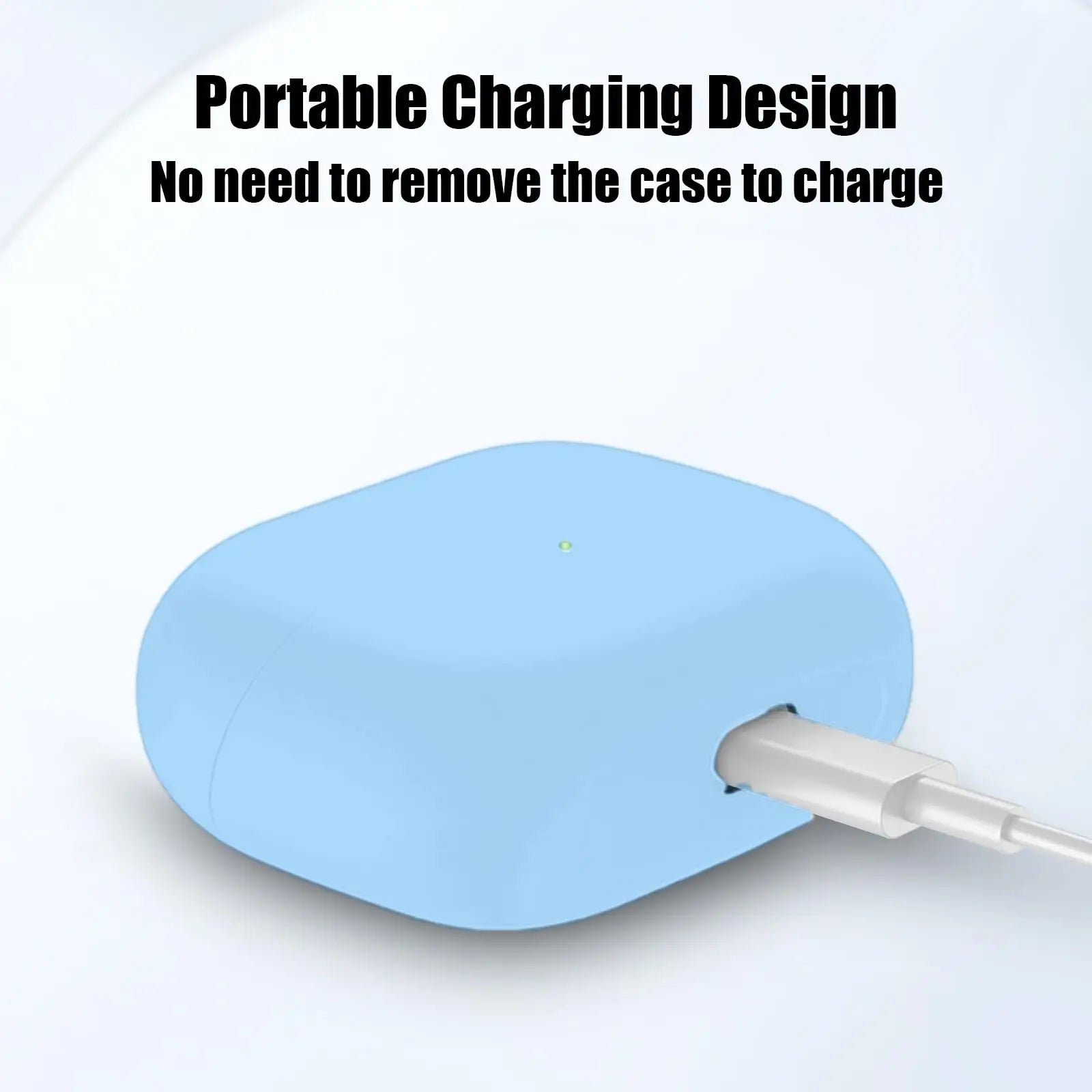 2 in 1 Silicone Case for Samsung Galaxy Buds3/Galaxy Buds3 Pro (2024) Shockproof Full Protective Accessory Cover Cute For Women