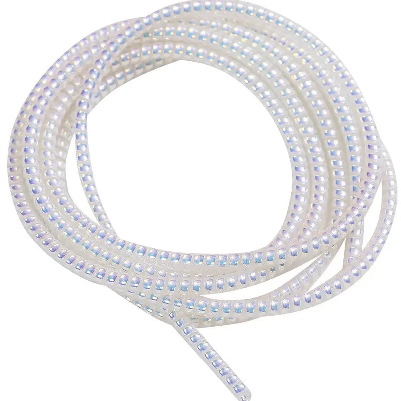 1.6M USB Charging Data Line Cable Protector Wire Cord Protection Spring Wrap Cable Winder Organizer Home Desk Accessories